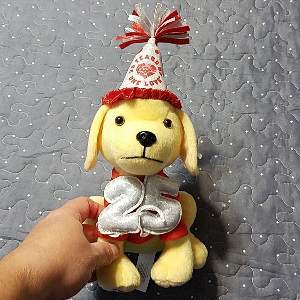 Cane's 25th birthday cane plush